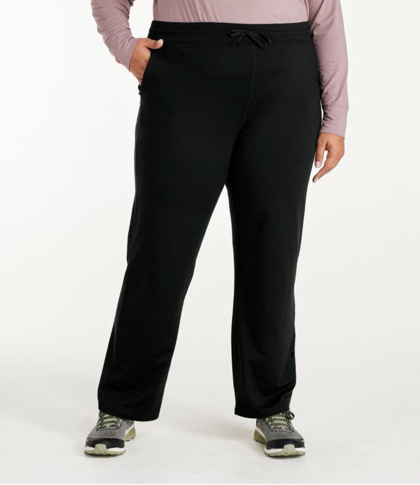 Women's VentureSoft Knit Pants, Straight-Leg, Midnight Black Marl, small image number 2