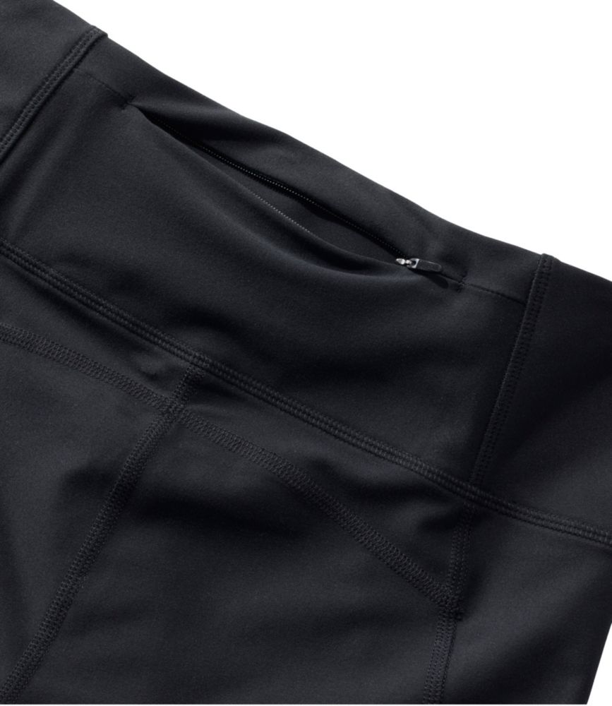 Women's L.L.Bean Everyday Performance 7/8 Leggings, High-Rise Pocket, Midnight Black, small image number 4