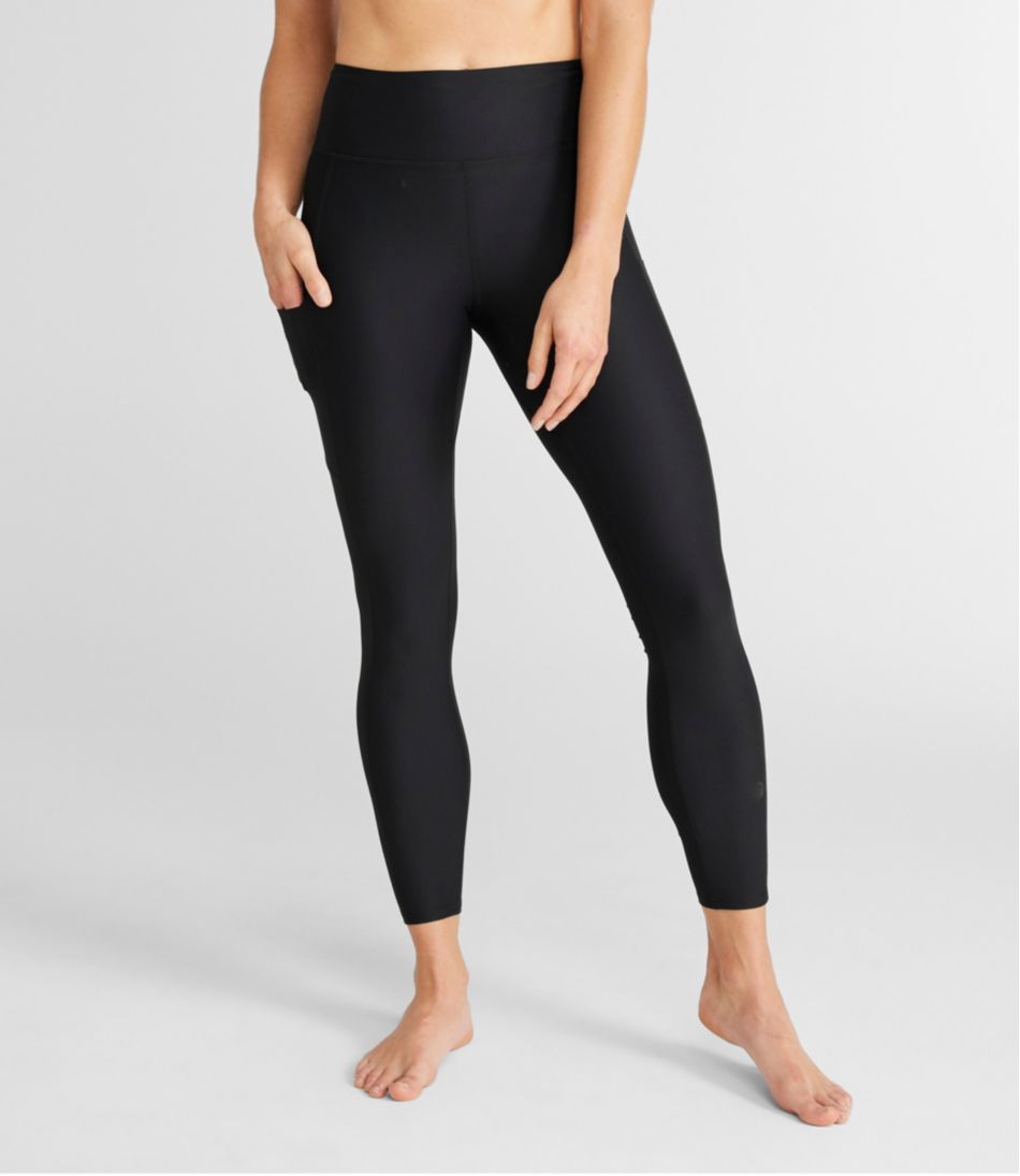 Athletic Works Women's Black High Shine Legging (m), Delivery Near You