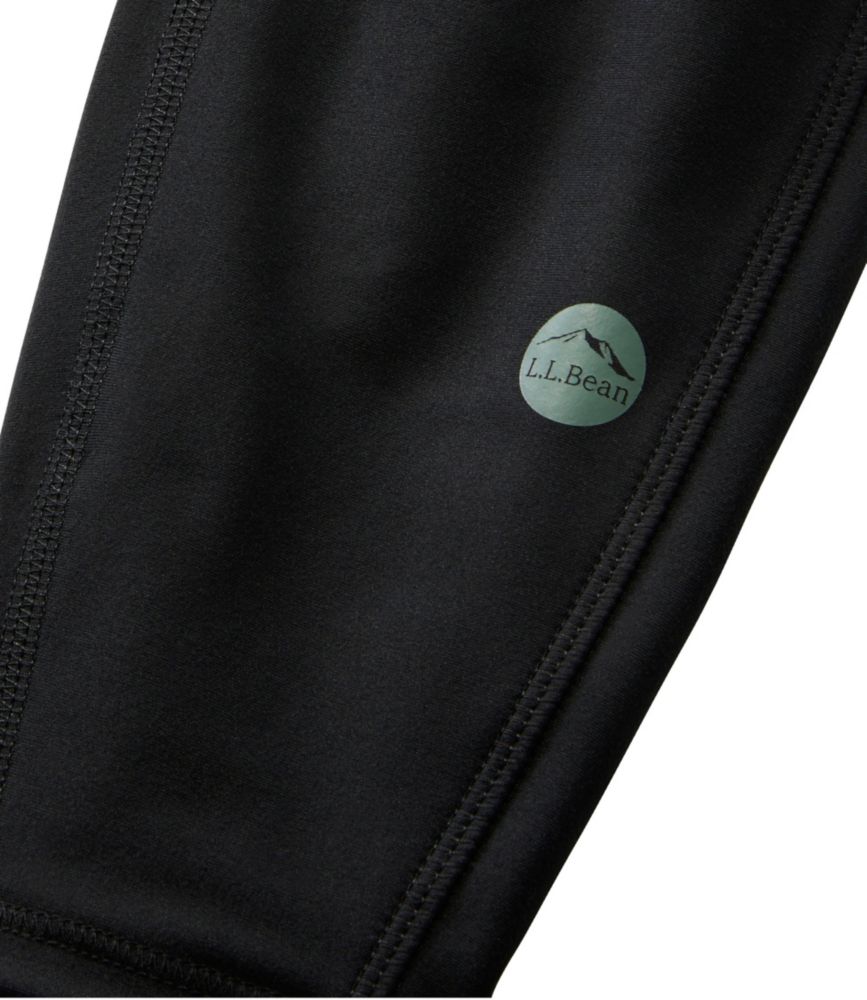 Women's L.L.Bean Everyday Performance 7/8 Tights, High-Rise Hike, Dark Teal Blue/Dark Bronze, small image number 6