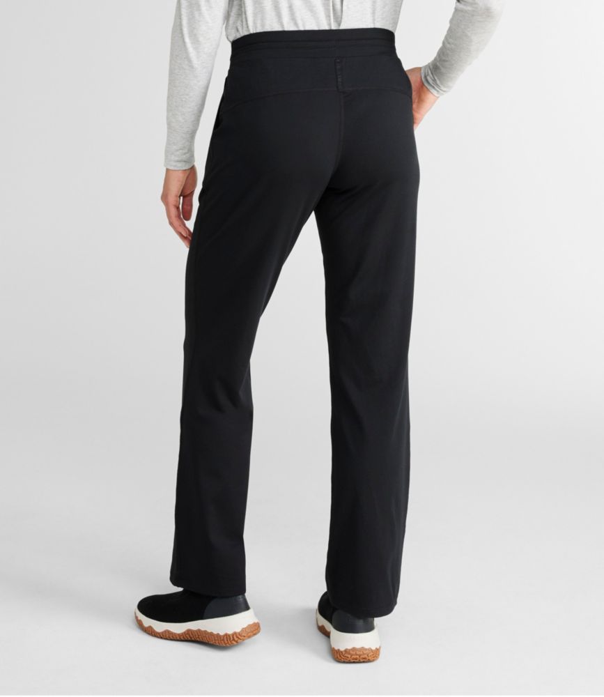 Women's VentureSoft Knit Pants, Straight-Leg, Midnight Black, small image number 3