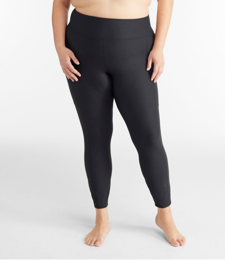 Women's L.L.Bean Everyday Performance 7/8 Leggings, High-Rise Pocket, Nautical Navy, small image number 2