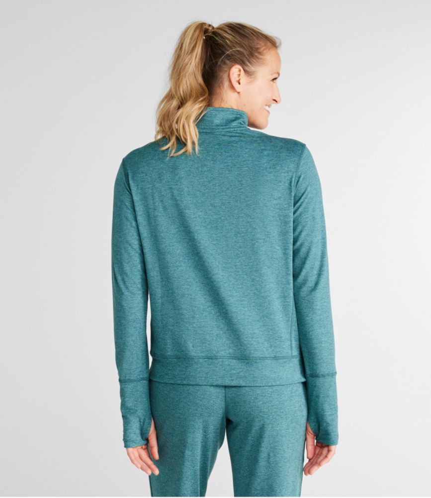 Women's VentureSoft Pullover, Quarter-Zip, Toffee Marl, small image number 3