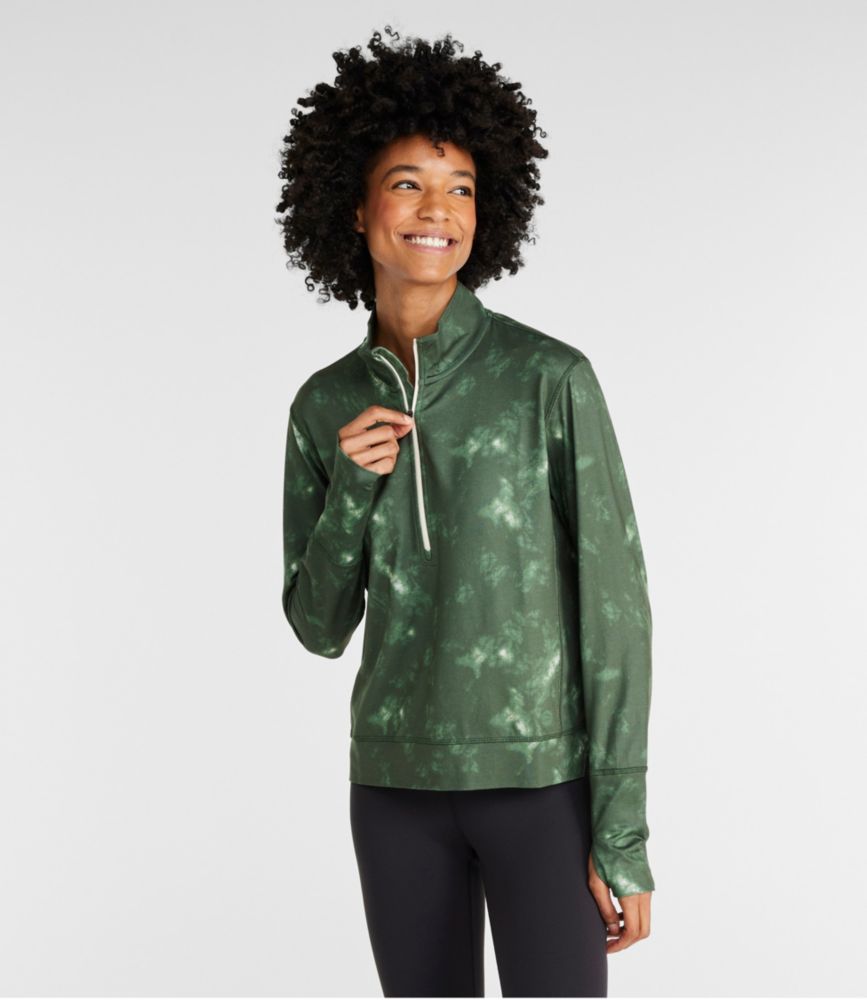 Women's VentureSoft Pullover, Quarter-Zip Print, , small image number 1