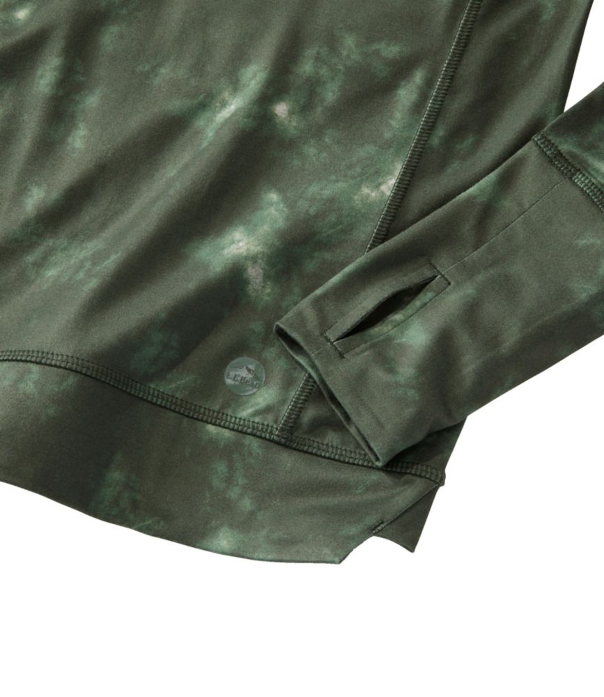 Women's VentureSoft Pullover, Quarter-Zip Print