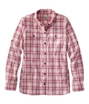 Women's No Fly Zone Long-Sleeve Shirt, Plaid