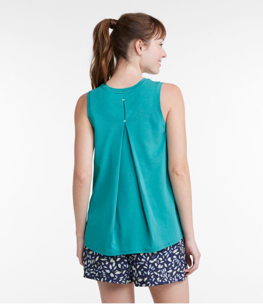Women's Beyond Soft Tank, Pleat-Back, , small image number 3