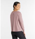 Women's Beyond Soft Tee, Pleat-Back Long-Sleeve