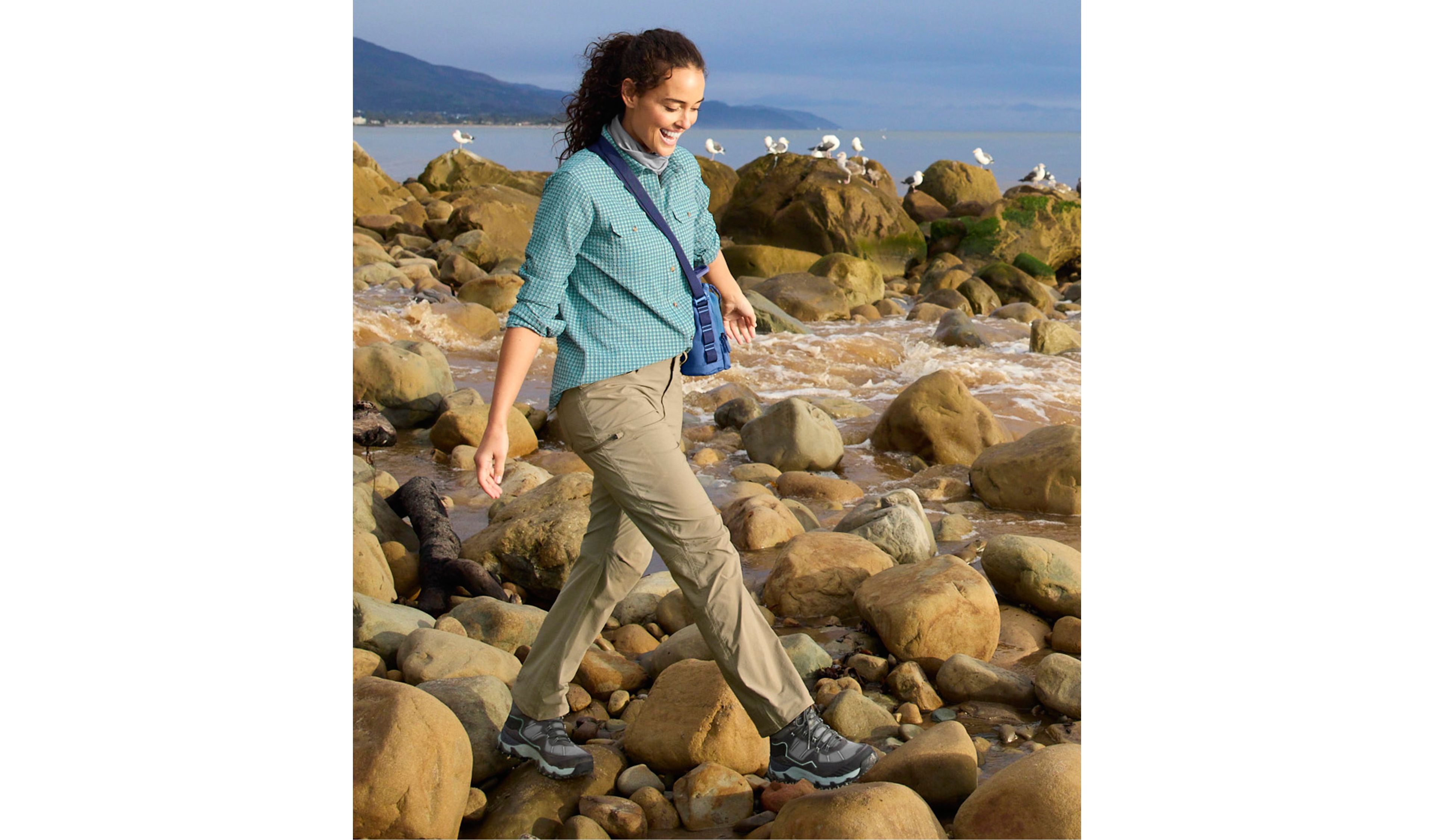 Women's No Fly Zone Pants, Mid-Rise