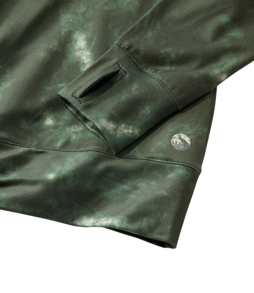 Women's VentureSoft Twist-Front Top, Long-Sleeve Print