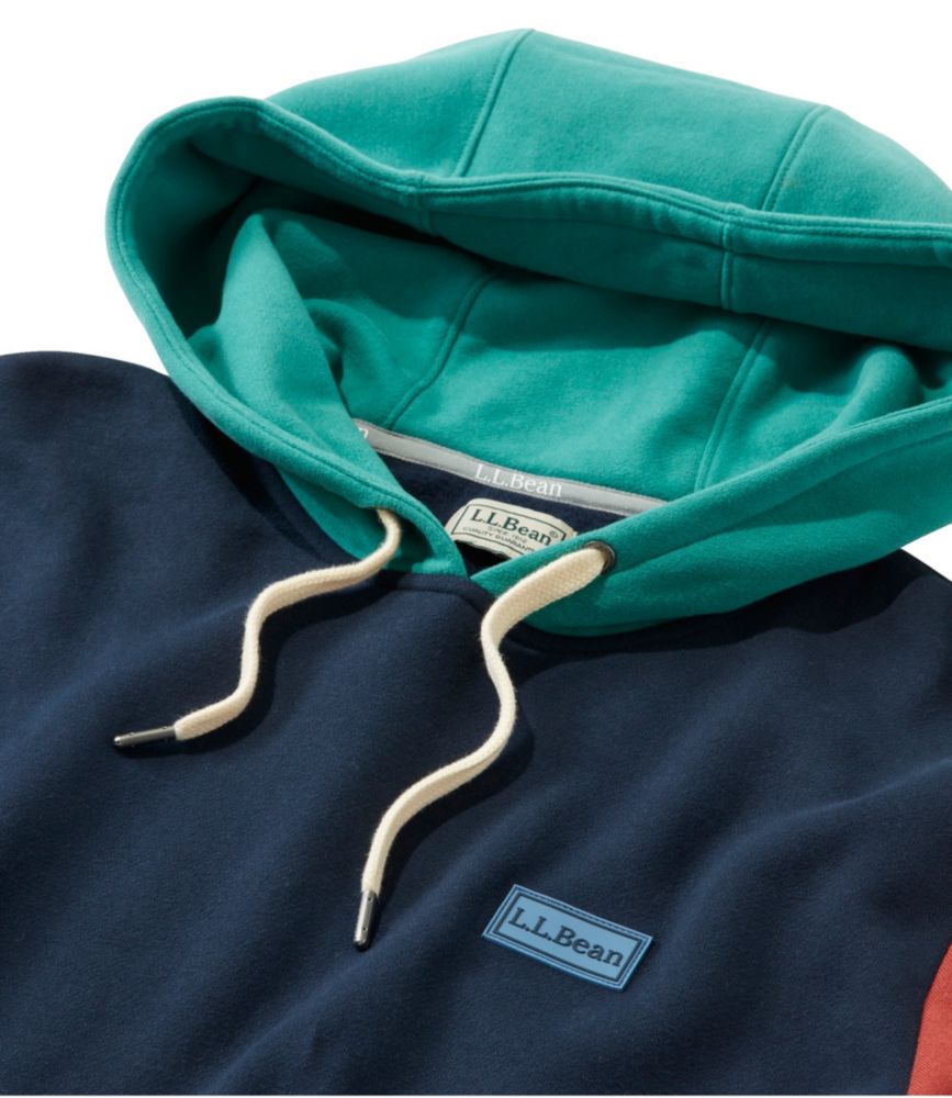 Men's L.L.Bean 1912 Sweatshirt, Hooded, Colorblock, , small image number 5