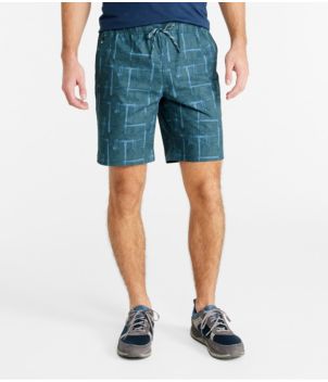 Men's Bean's Multisport Shorts, Print, 9"