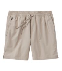 Men s Lakewashed Stretch Khaki Shorts Pull On 8 Shorts at L.L.Bean