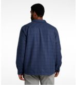 Men's Katahdin Performance Flannel Shirt-Jacket, Hi-Pile Fleece-Lined Solid