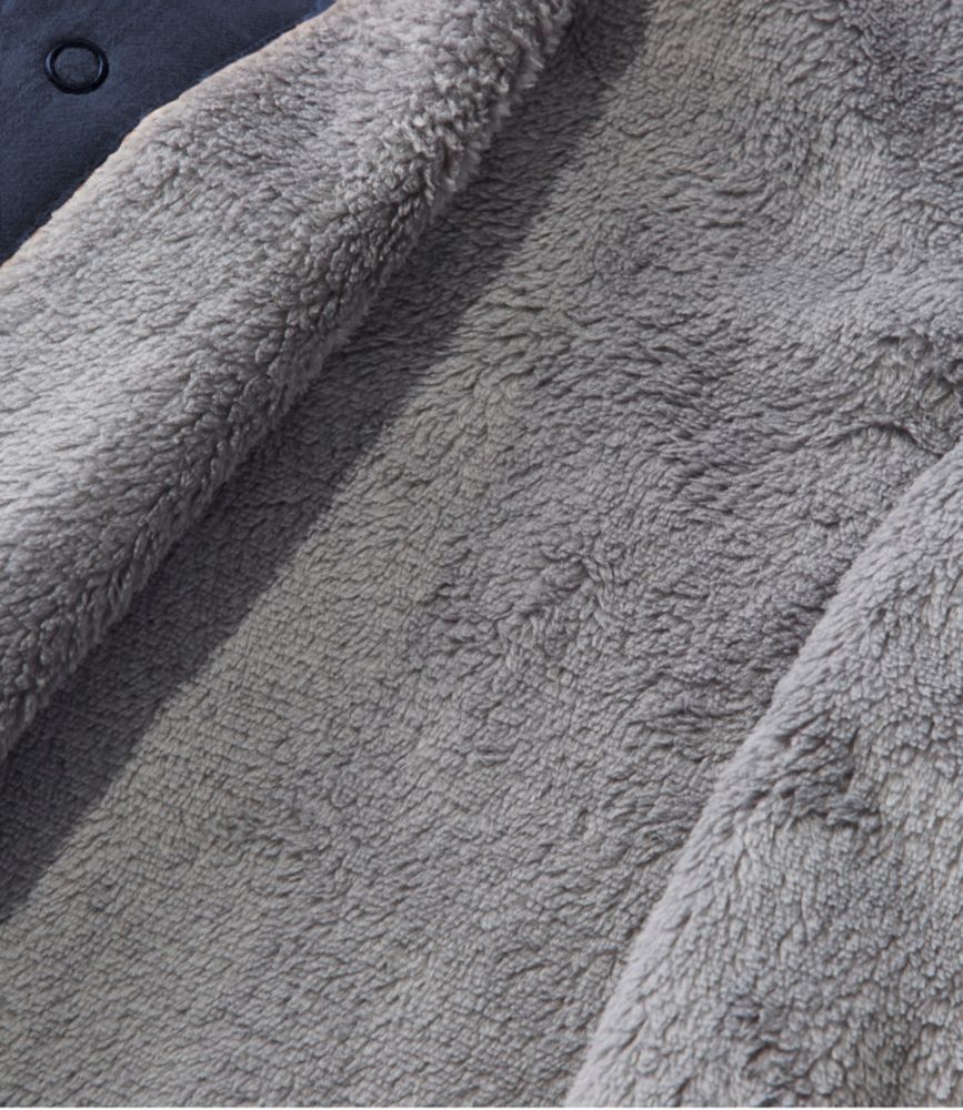 Men's Katahdin Performance Flannel Shirt-Jacket, Hi-Pile Fleece-Lined Solid