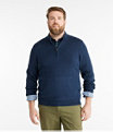 Wicked Soft Cotton Cashmere Quarter-Zip, Classic Navy, small image number 3