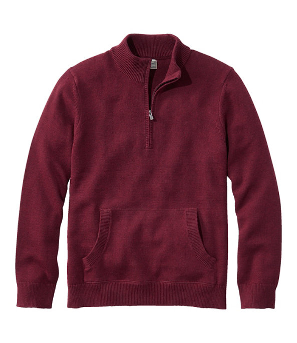 Wicked Soft Cotton Cashmere Quarter-Zip, , large image number 0