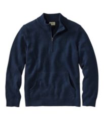 Men's Lakewashed Double-Knit Quarter-Zip Pullover