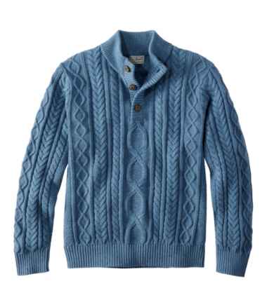 Cashmere & Cotton Blend Knitwear, Mens Collection