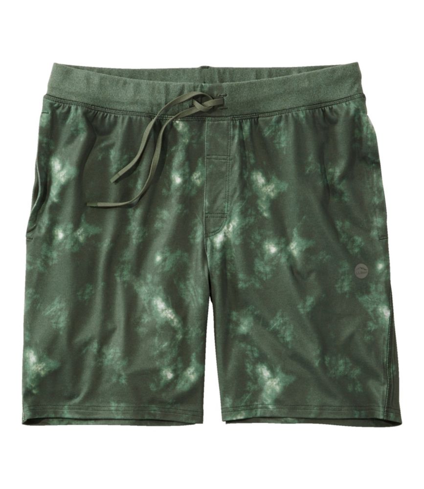 Men's VentureSoft Shorts, Print, 8", Sea Green Camo, small image number 1