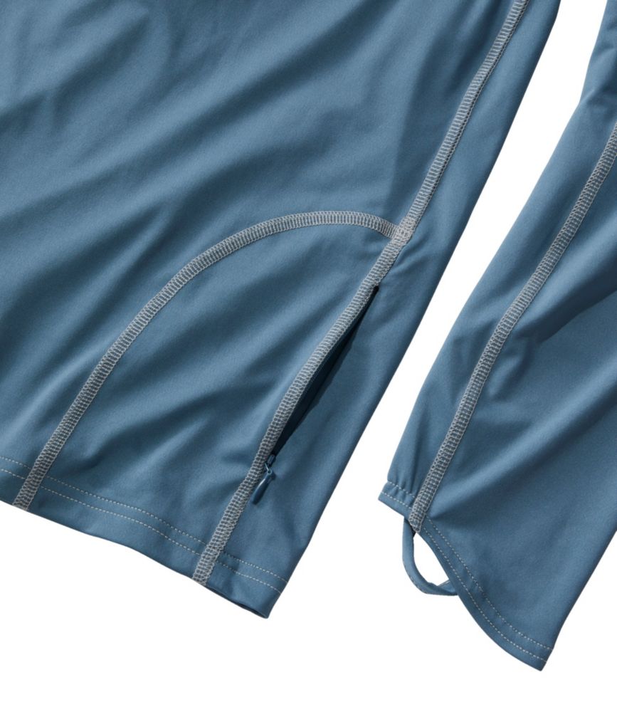 Men's Swift River Cooling Hooded Rash Guard, Pewter, small image number 6