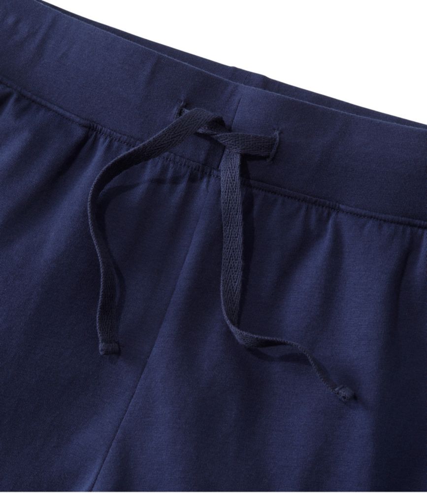Women's Super-Soft Shrink-Free Pajamas, Short Set, Bright Navy, small image number 4