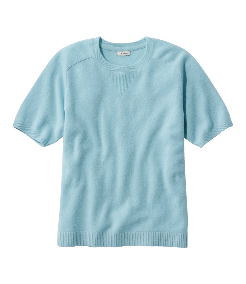 Women's Classic Cashmere Sweater, Short-Sleeve Tee | Sweaters at L.L.Bean