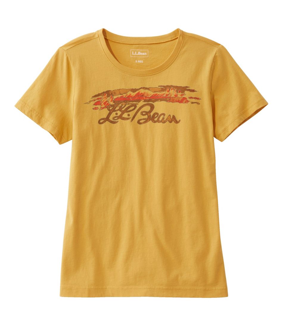 L.L.Bean Women's Short-Sleeve Crewneck Tee