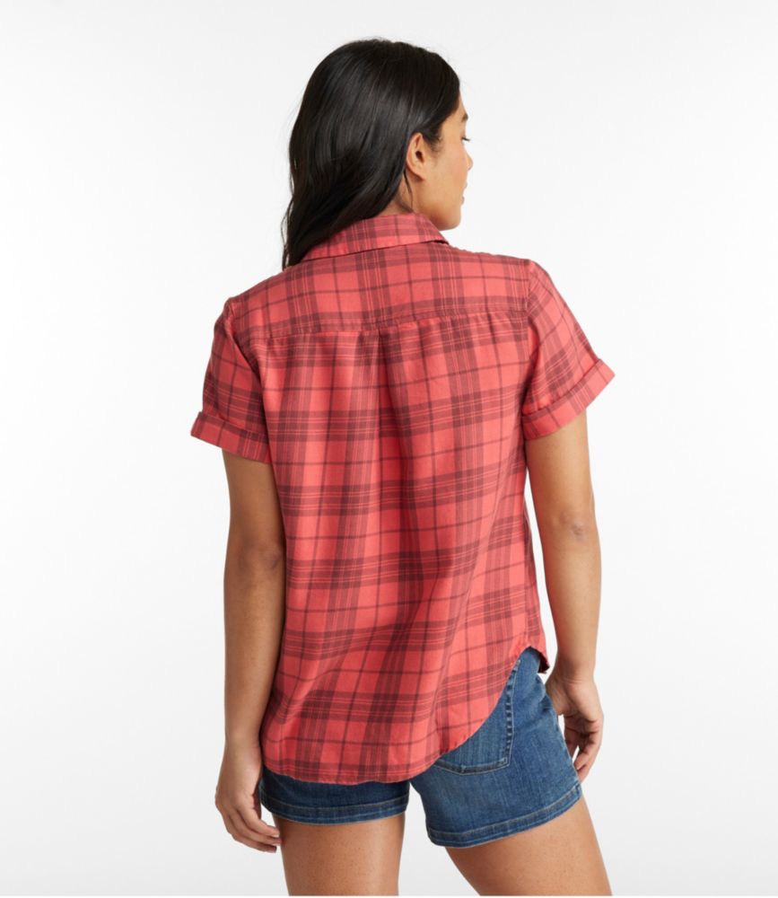 Women's FeatherSoft Twill Shirt, ShortSleeve Shirts & ButtonDowns