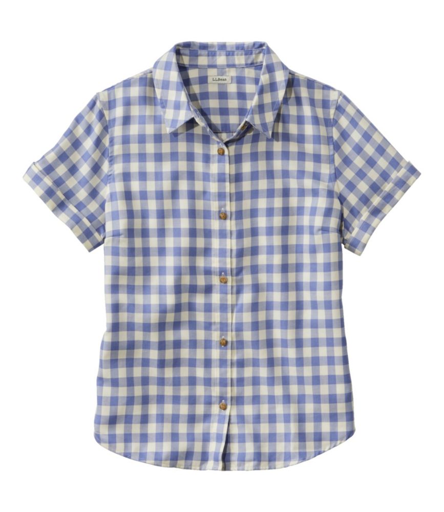 Relaxed embroidery short sleeve shirt - Light feather gray