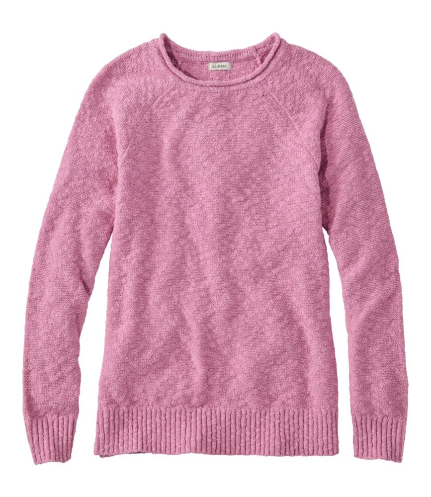 Women's Midweight Cotton Slub Rollneck Pullover