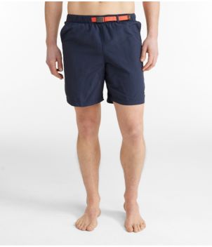 Men's Classic Supplex Sport Shorts, Belted, 8"