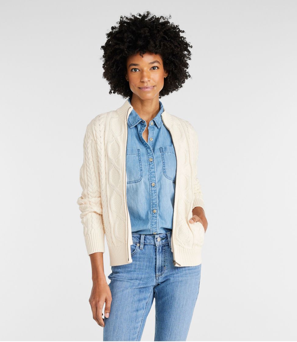 Madewell cable knit cardigan best sale