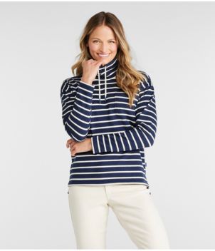 Women's Heritage Mariner Top, Funnelneck Stripe