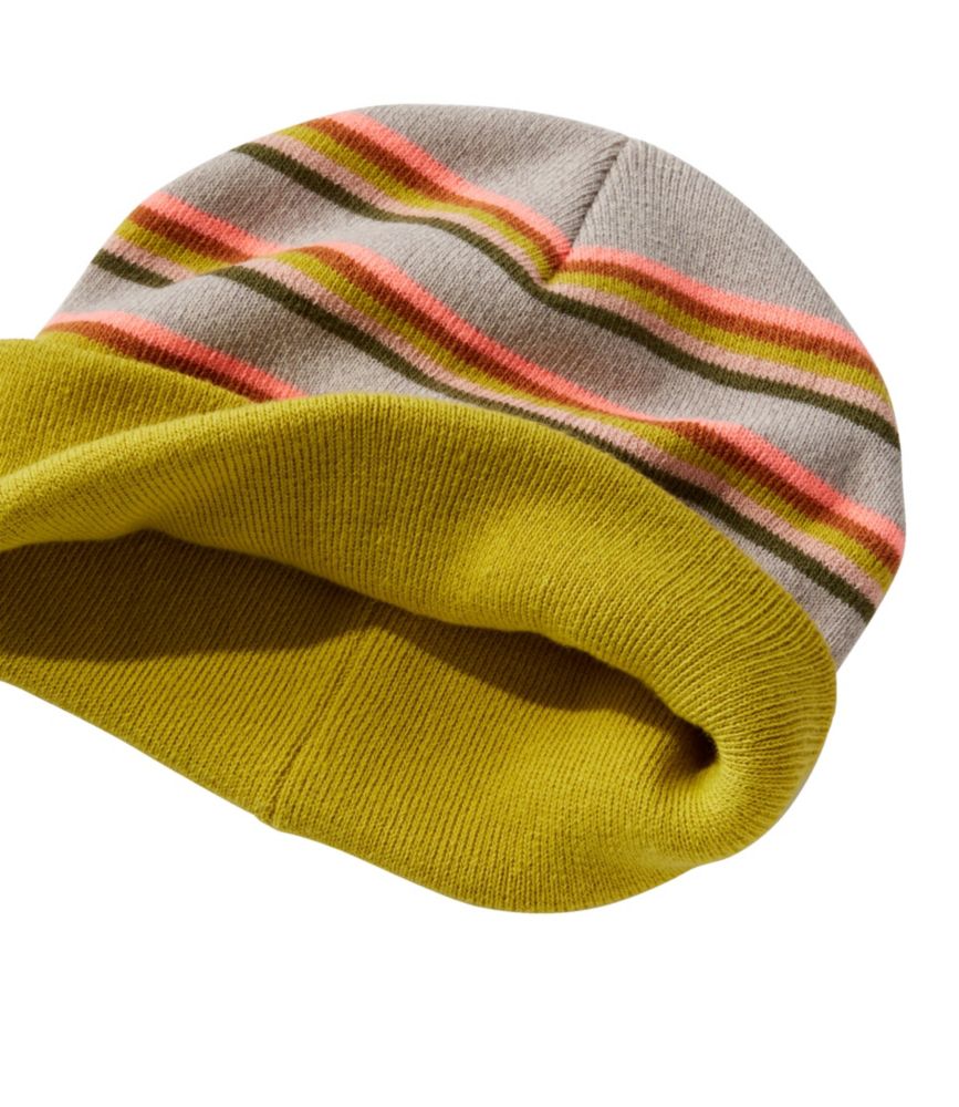 Adults' L.L.Beanie, Stripe, Chartreuse, small image number 3