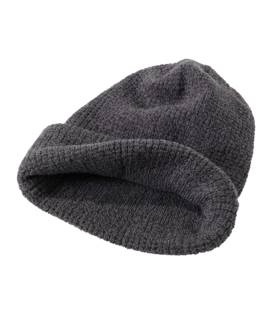 Adults' L.L.Beanie, Waffle, Black, small image number 2