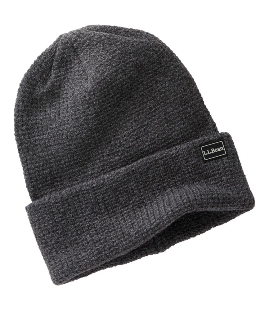 Adults' L.L.Beanie, Waffle, Charcoal Heather, small image number 1