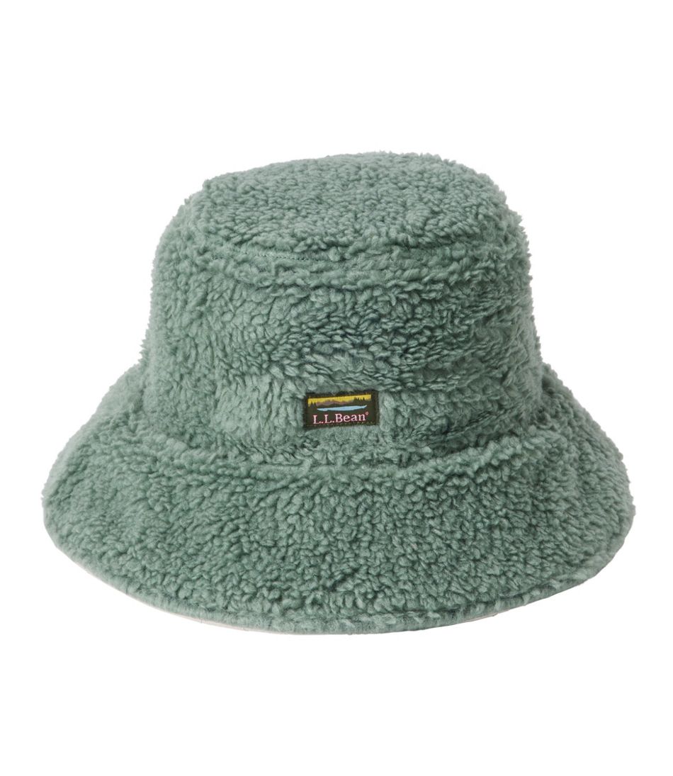 Adults' Sherpa Bucket Hat  Winter Hats & Beanies at L.L.Bean