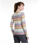 Women's Everyday SunSmart® Tee, Crewneck Long-Sleeve Stripe