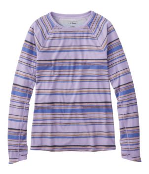 Women's Everyday SunSmart® Tee, Crewneck Long-Sleeve Stripe