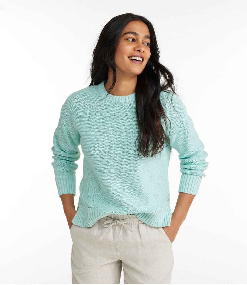 Women's Linen/Cotton Pullover Sweater at L.L. Bean