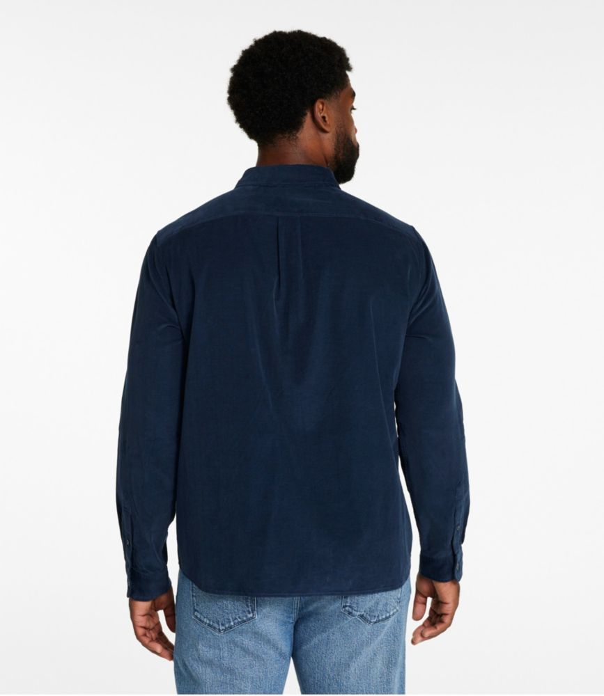 ミュージシャン RILY Corduroy shirt Blue Men's Signature Microwale Corduroy Shirt