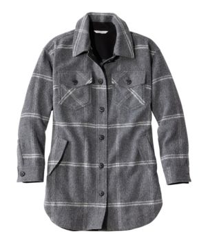 Women's Signature Wool-Blend Long Shacket