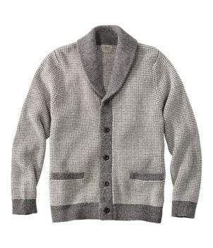 Men's Organic Cotton Sweater, Cardigan, Stripe