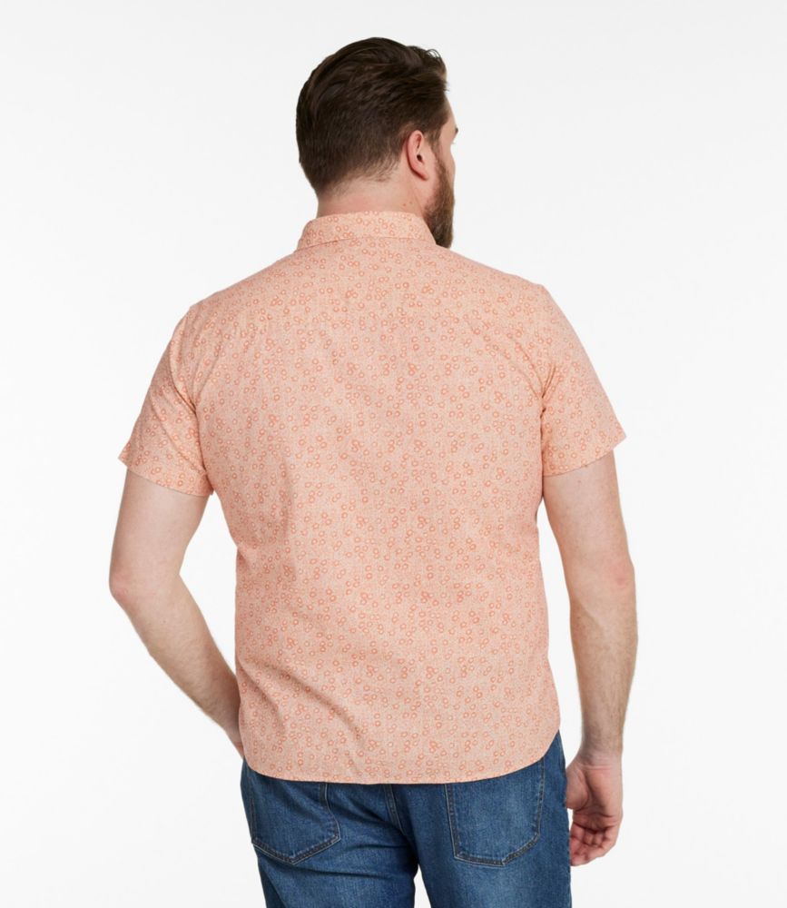 Men's Signature Vacationland Shirt, Short-Sleeve, Slim Fit, Iron Blue Fish, small image number 5