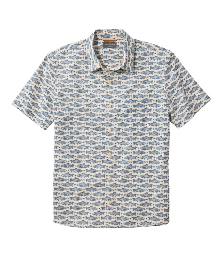 Men's Signature Vacationland Shirt, Short-Sleeve, Slim Fit