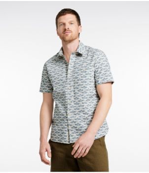 Men's Signature Vacationland Shirt, Short-Sleeve, Slim Fit