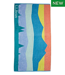 Seaside Beach Towel, Colorbars Scenic