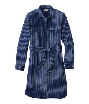 Women's Signature Camp Shirt Dress, Button-Front