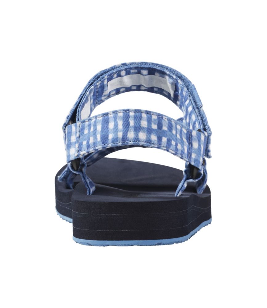 Women's Maine Isle Four-Point Sandals, Print, Marine Blue Gingham, small image number 3